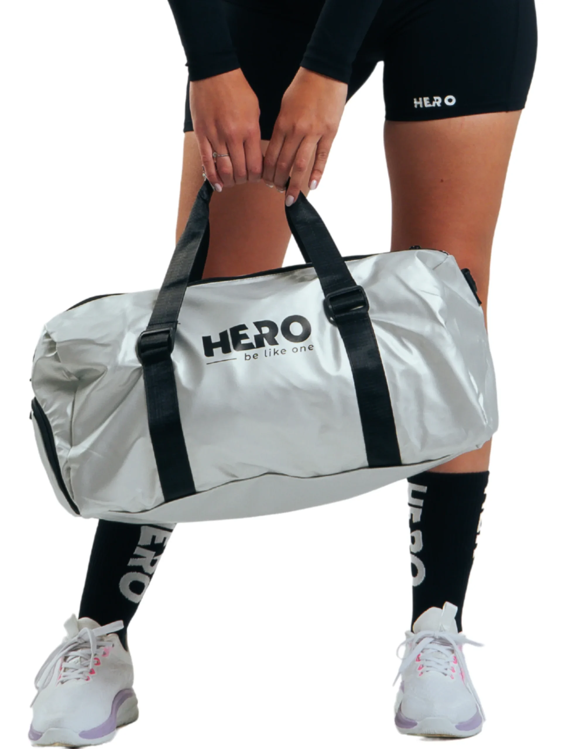 BOLSO HEIST FIRE HERO PLATEADO