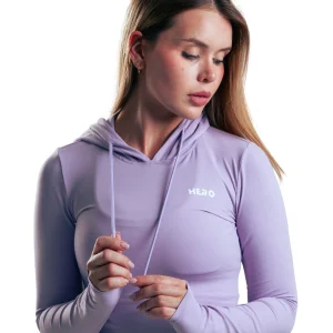 HOODIE FIT TED HERO LILA