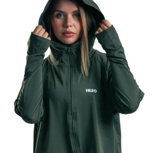 HOODIE GAITER UV HERO VERDE