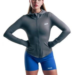 HOODIE LITE ZIPPER HERO GRIS