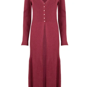 CÁRDIGAN DE PUNTO BURDEOS