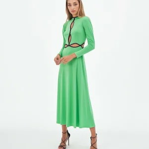 VESTIDO MIDI CITRINA YES DE CLARO