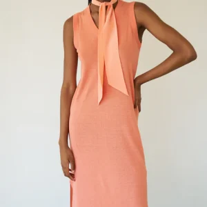 Vestido Punto Naranja Sita Murt