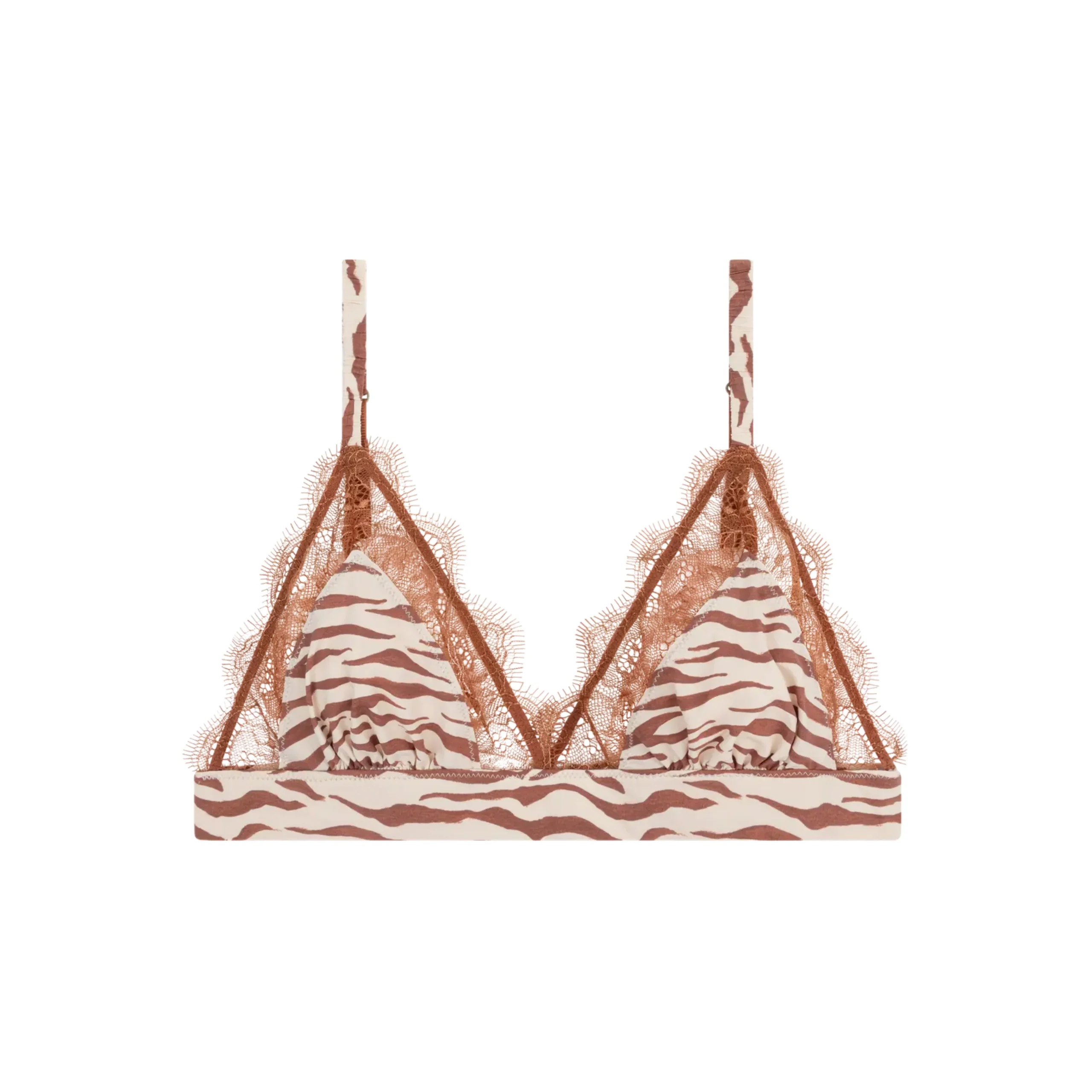 SUJETADOR LOVE LACE MARRÓN - Imagen 3