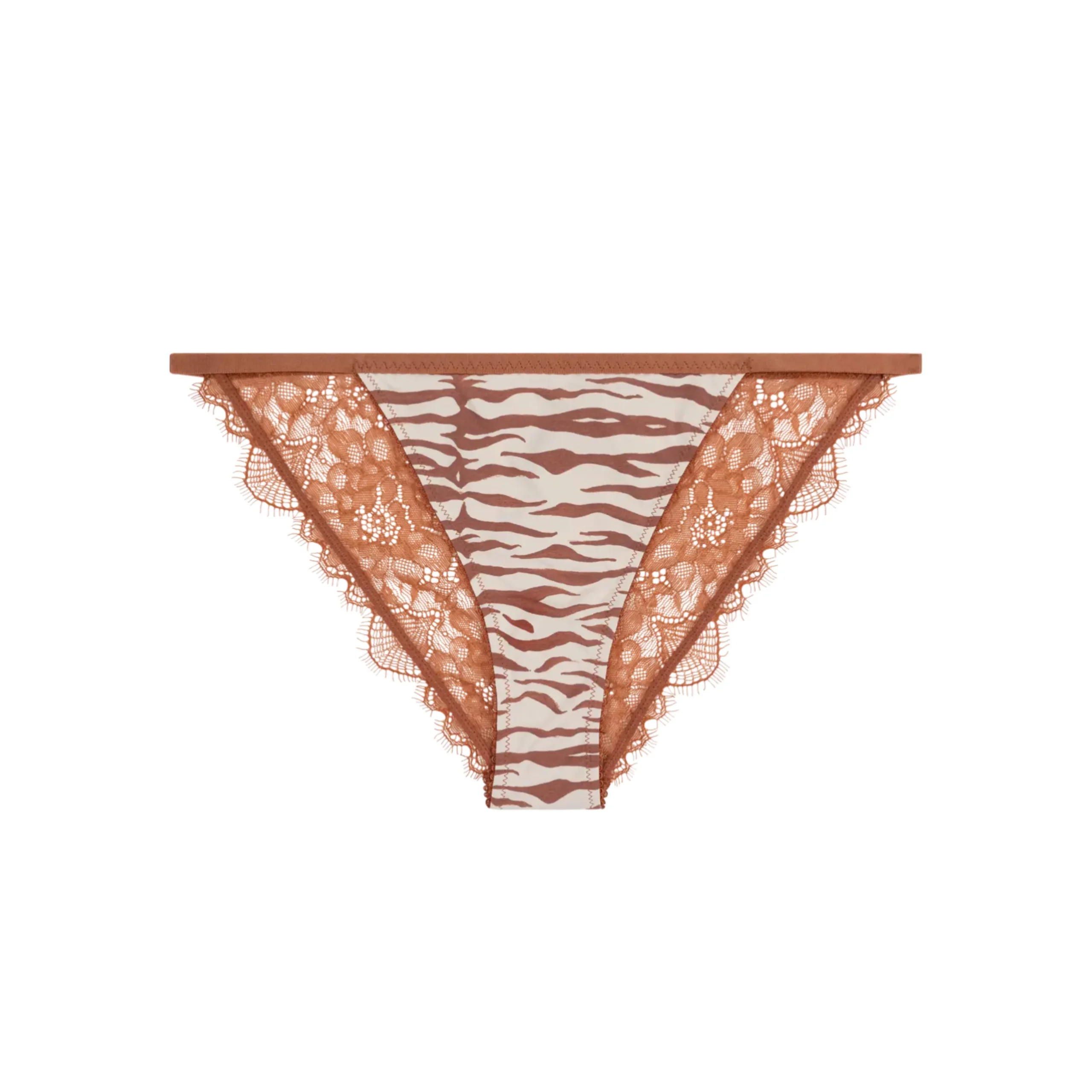 WILD ROSE BROWN braguitas encaje - Imagen 3