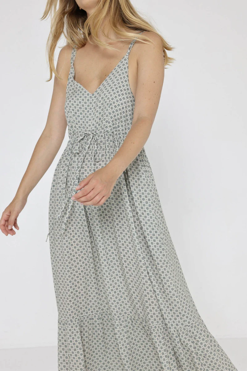 Vestido largo floral - Imagen 3