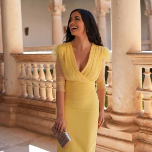 Vestido Meryl Amarillo