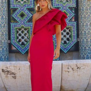 Vestido Deep Red