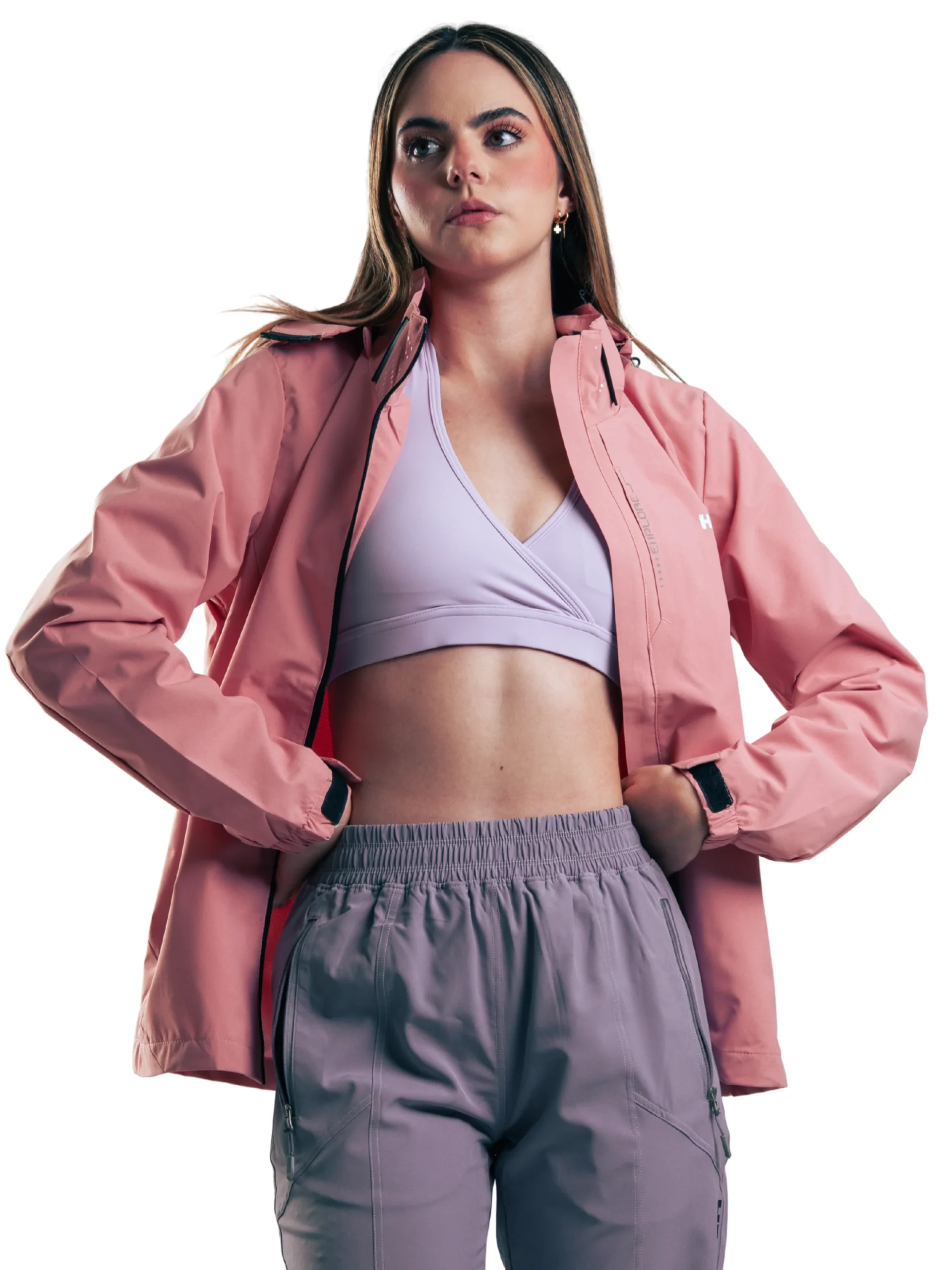 JACKET CORE HERO ROSADO