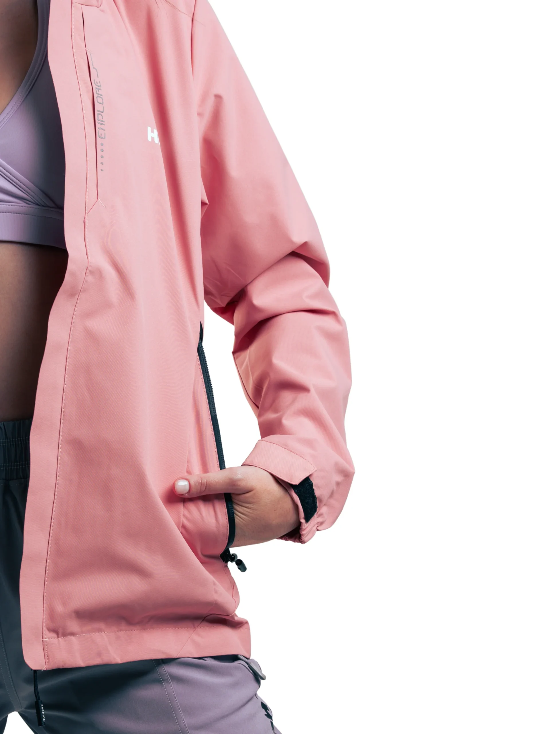 JACKET CORE HERO ROSADO - Imagen 3
