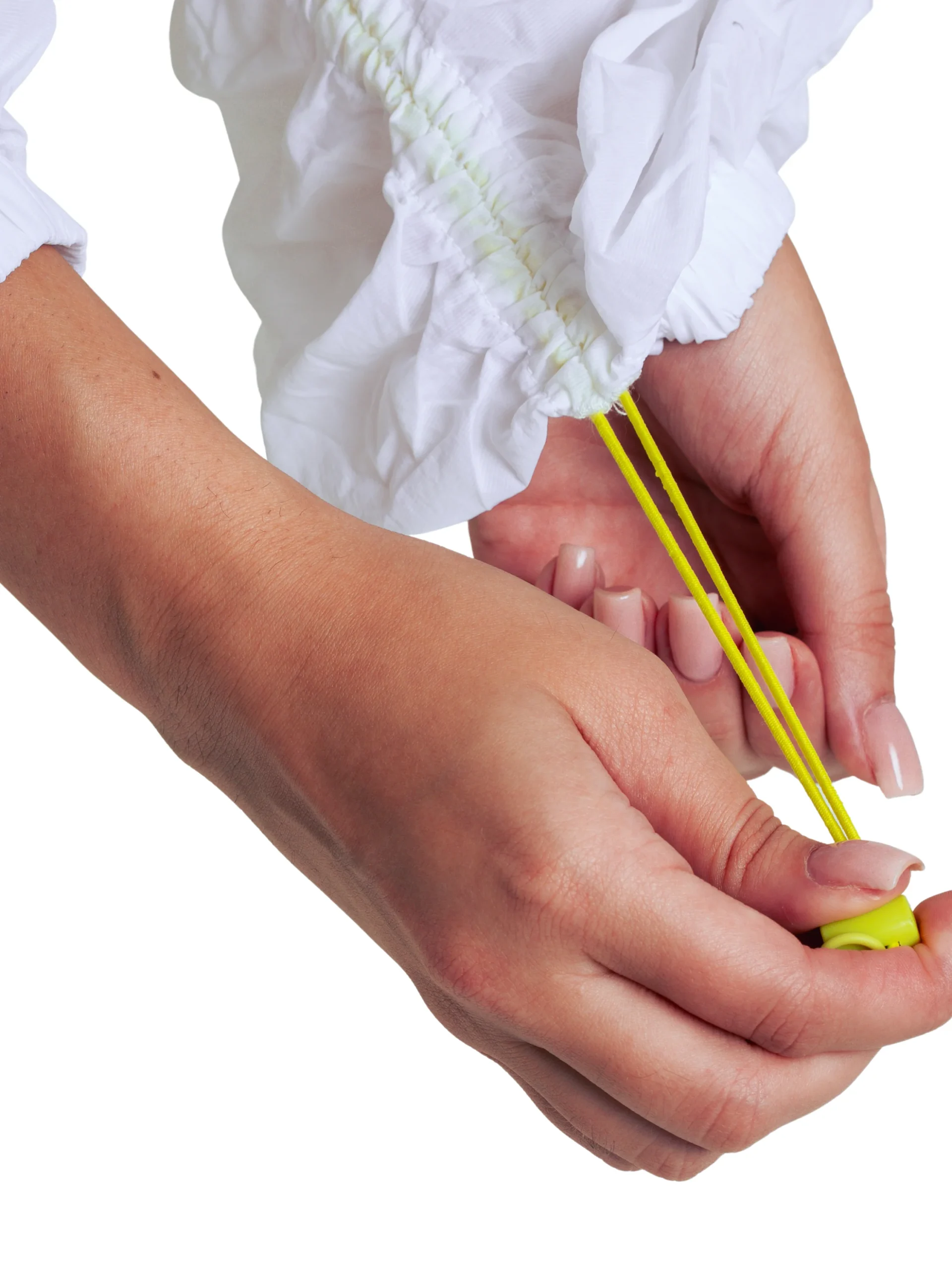 JACKET CROP ZIP HERO BLANCO - Imagen 3