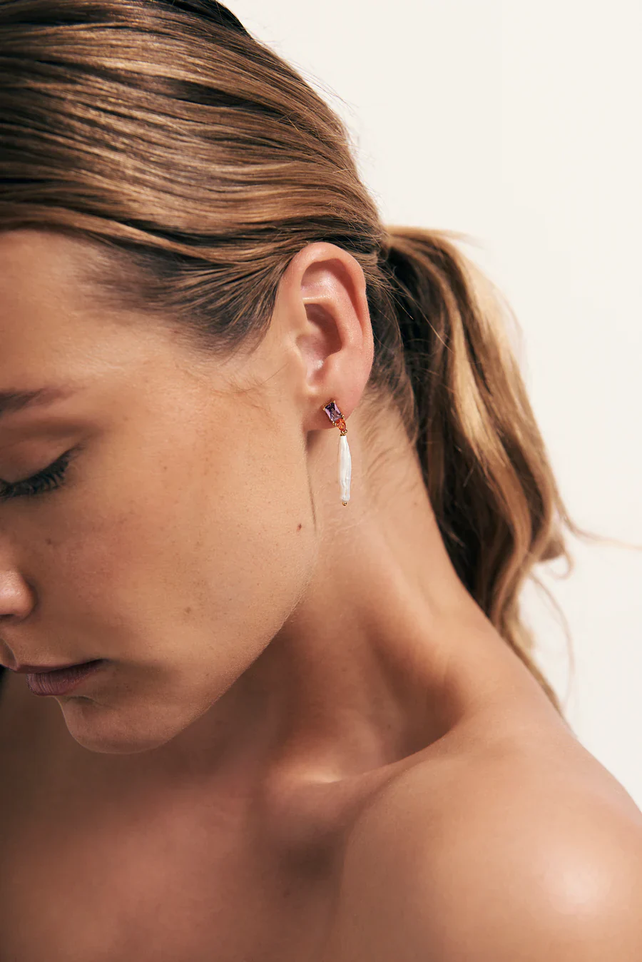 PENDIENTES LOLA MORADO - Imagen 3