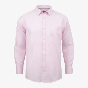 Camisa Custom Manga Larga Rosado Claro - Kosta Azul