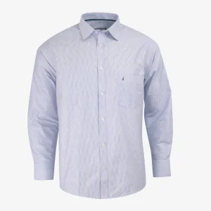 Camisa Custom Manga Larga Azul Claro - Kosta Azul