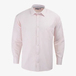 Camisa Custom Manga Larga Rosado Claro - Kosta Azul