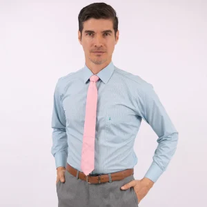 Camisa Custom Manga Larga Azul Claro - Kosta Azul