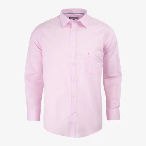Camisa Custom Manga Larga Rosado Claro - Kosta Azul