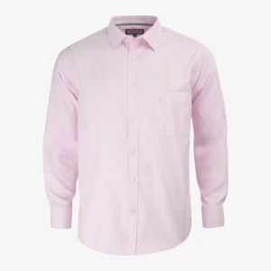 Camisa Custom Manga Larga Rosado Claro - Kosta Azul