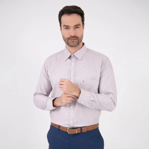 Camisa Custom Manga Larga Vino Tinto - Kosta Azul