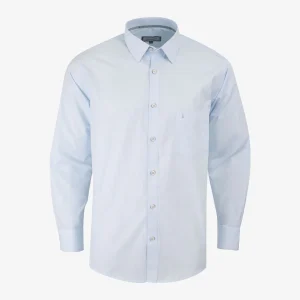 Camisa Custom Manga Larga Azul Claro - Kosta Azul