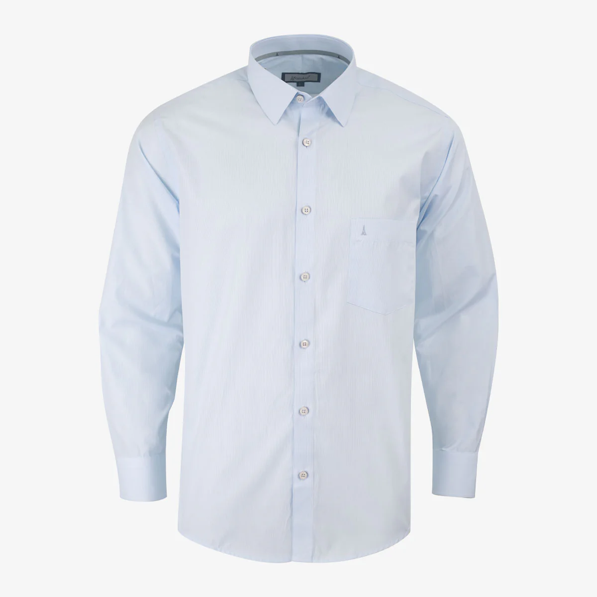 Camisa Custom Manga Larga Azul Claro - Kosta Azul