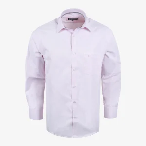 Camisa Custom Manga Larga Rosado Claro - Kosta Azul