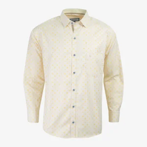 Camisa Custom Manga Larga Amarillo Oscuro - Kosta Azul