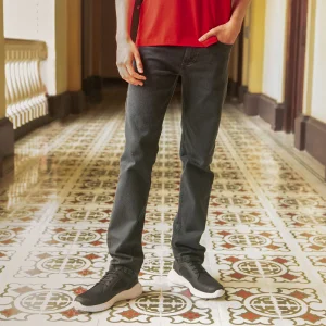 Jean Custom Gris Medio - Kosta Azul