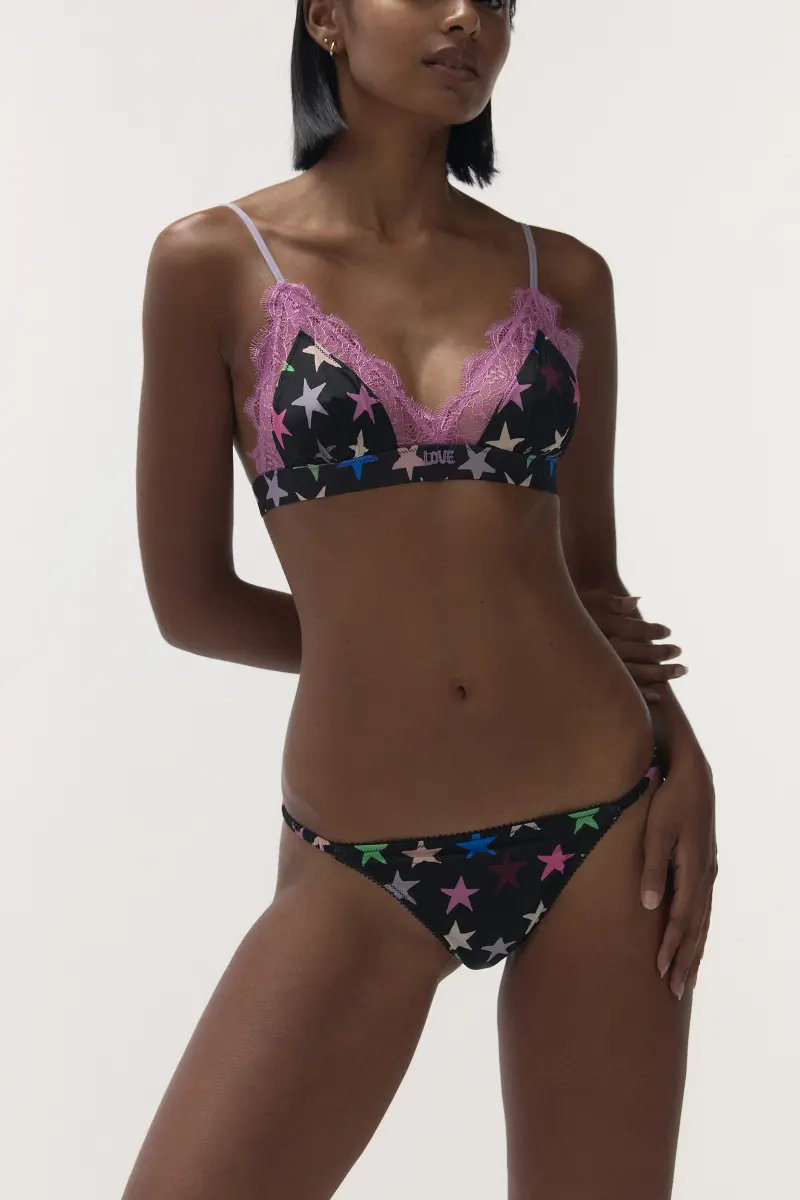 SLIP DE ENCAJE WILD ROSIE BLACK