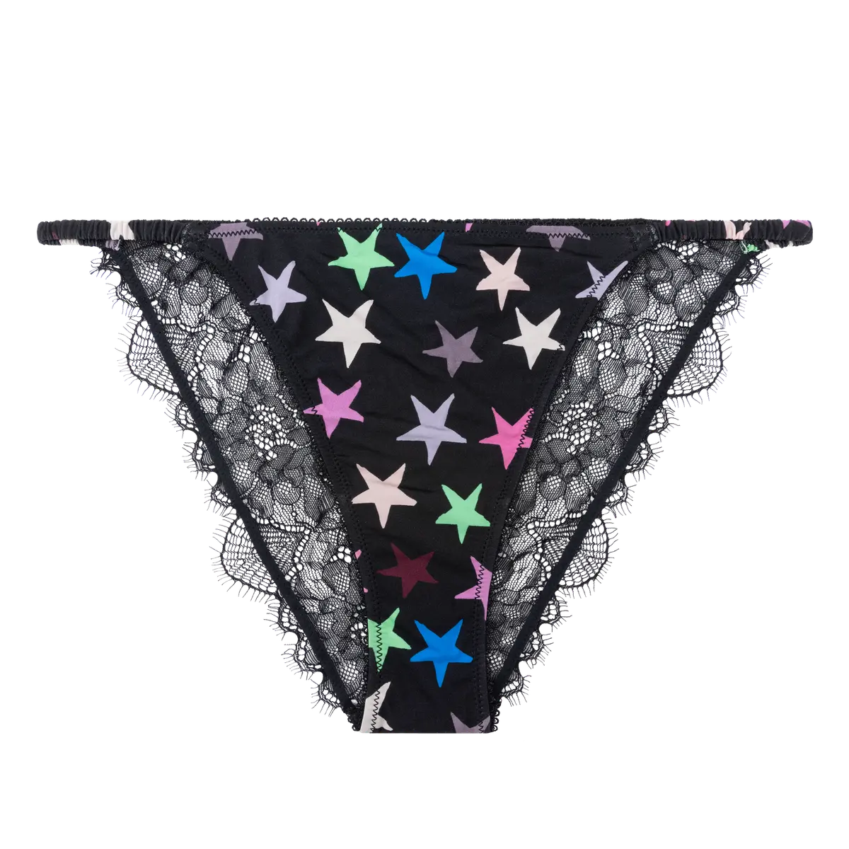 SLIP DE ENCAJE WILD ROSIE BLACK - Imagen 3