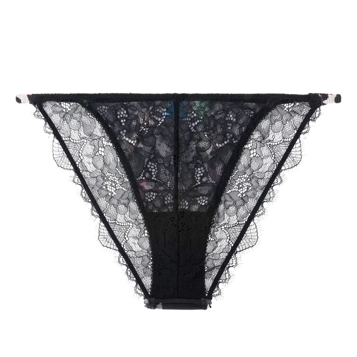 SLIP DE ENCAJE WILD ROSIE BLACK - Imagen 4