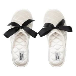 SLIPPERS OFF WHITE