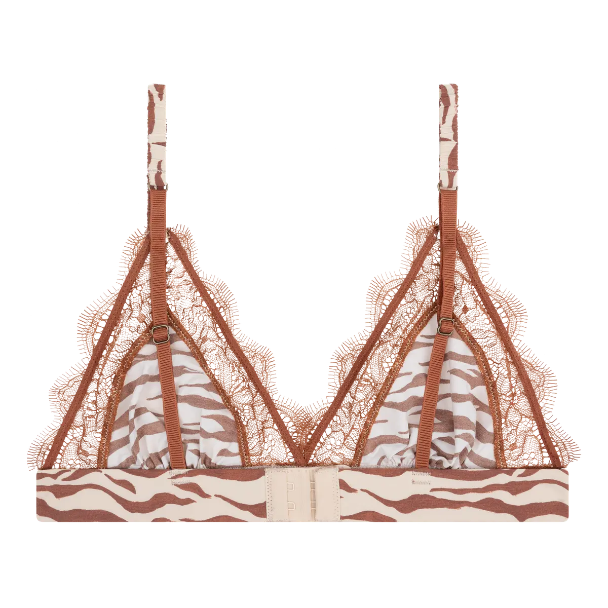 SUJETADOR LOVE LACE MARRÓN - Imagen 4