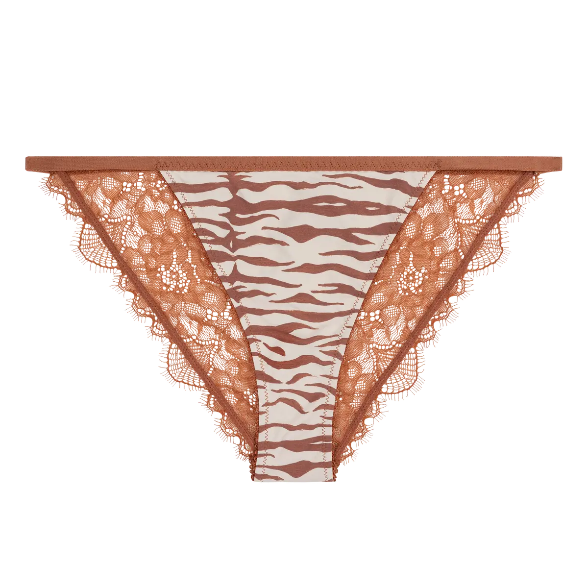 WILD ROSE BROWN braguitas encaje - Imagen 4