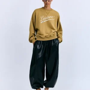 SUDADERA SLOANE MARRÓN CLARO