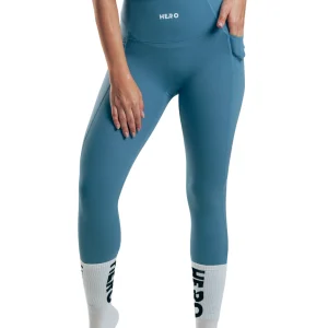 LEGGINS TWO POCKET HERO AZUL BEBE