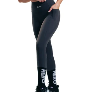LEGGINS TWO POCKET HERO GRIS
