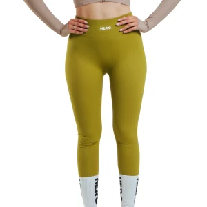 LEGGIN DAMA ACANALADO HERO VERDE