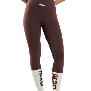 LEGGIN SLIM FIT HERO MARRON