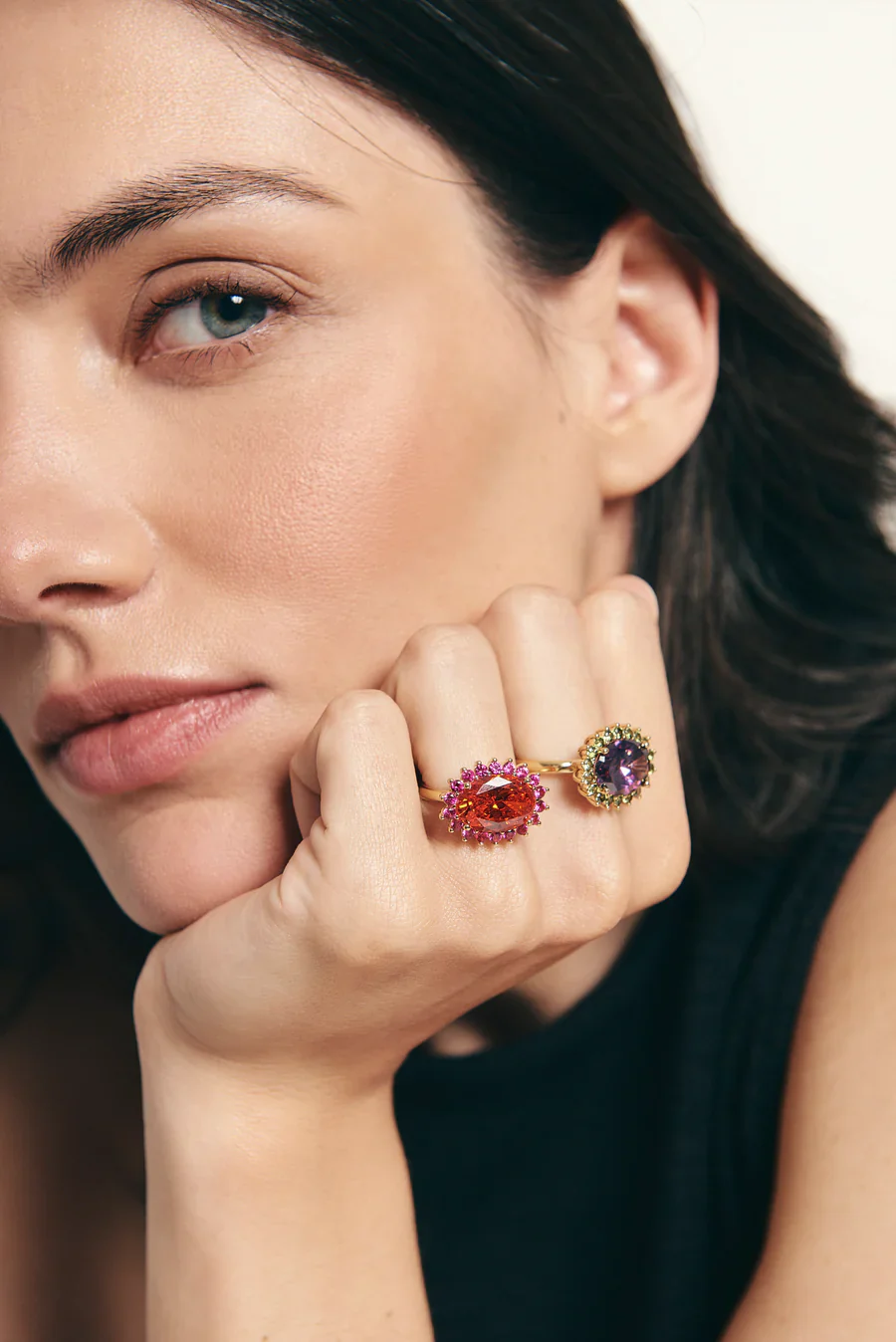 ANILLO RAFAELA NARANJA ROJIZO - Imagen 5