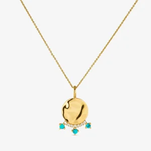 COLGANTE LUCIE TURQUESA