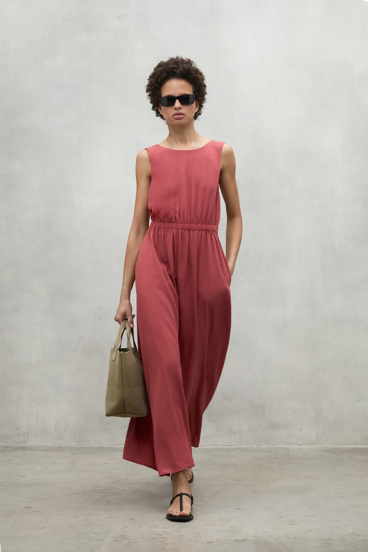 VESTIDO KARL GRANATE