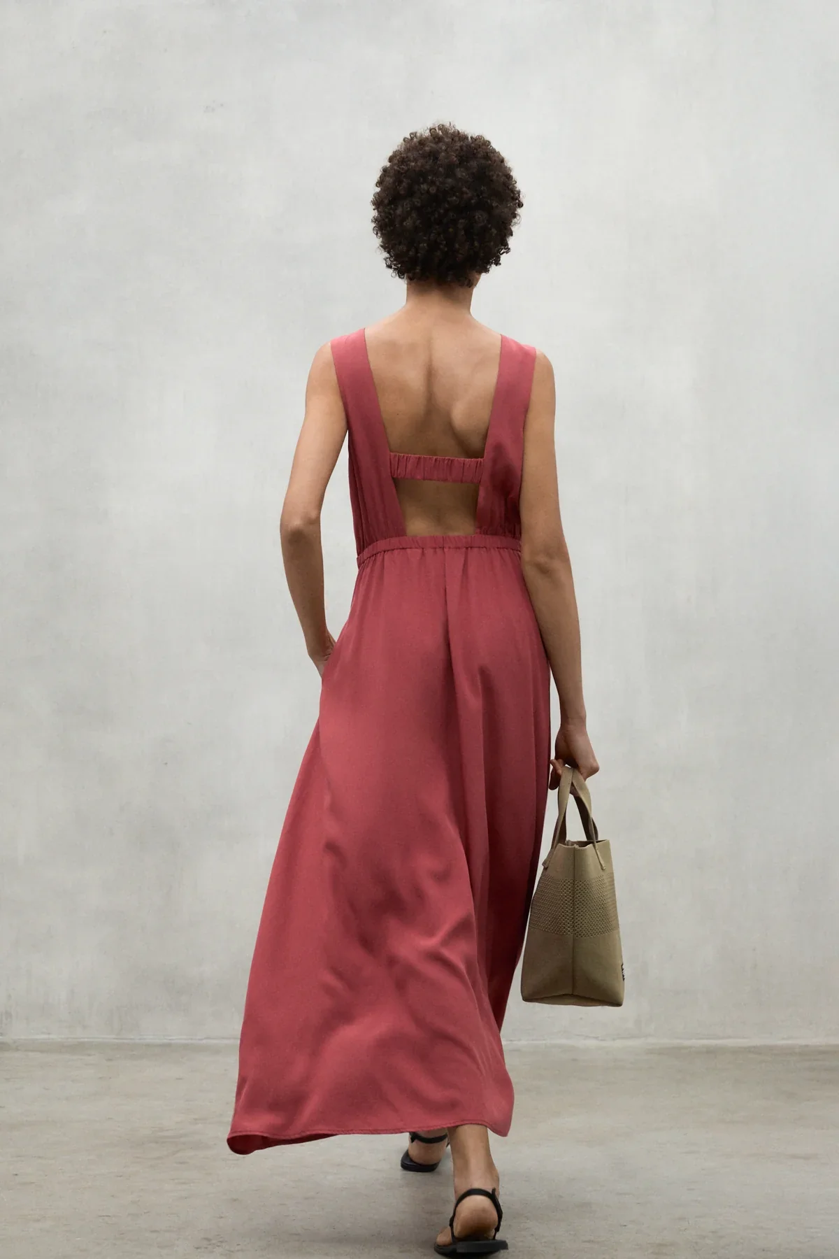 VESTIDO KARL GRANATE - Imagen 4