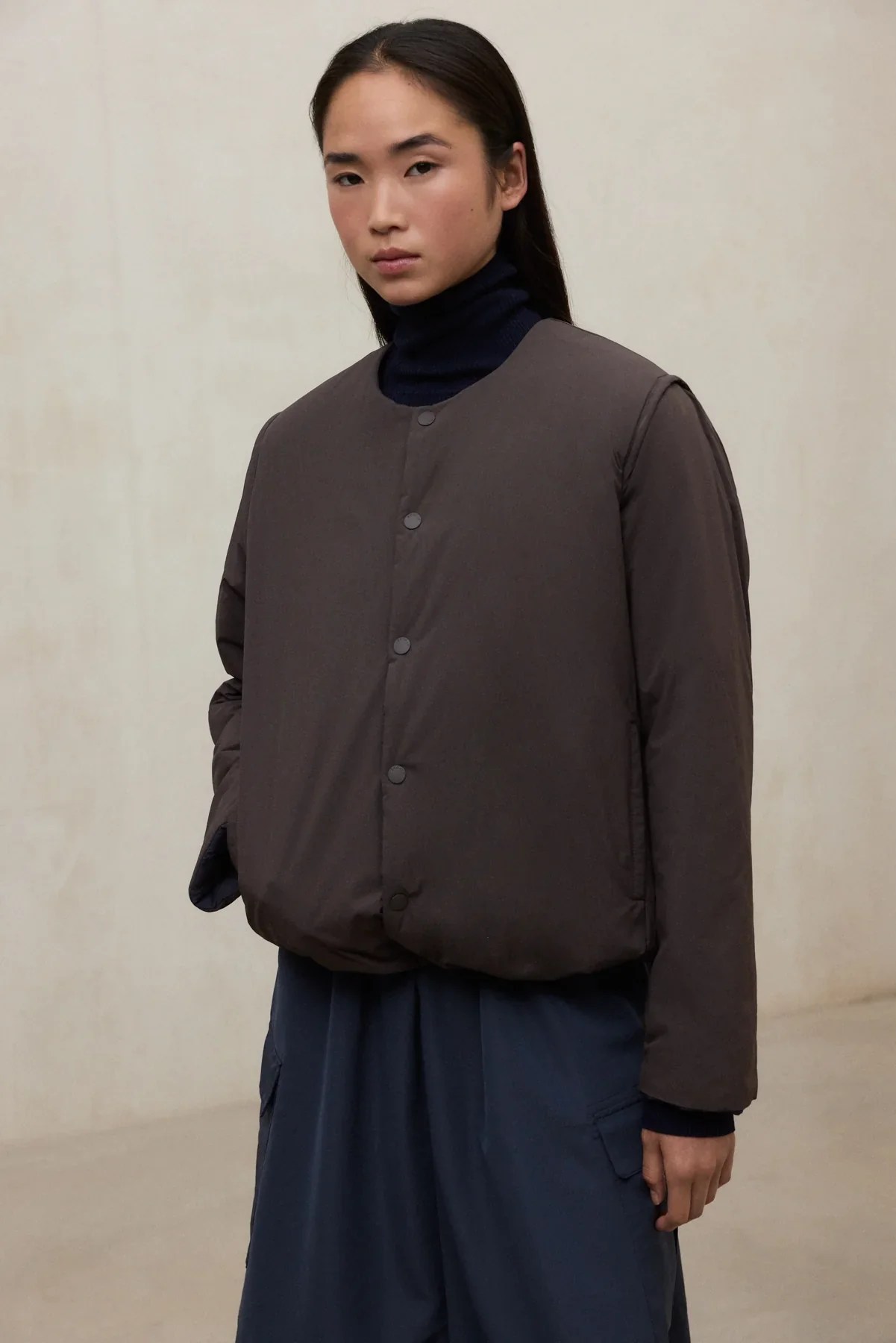 CHAQUETA GERES MARRÓN - Imagen 9