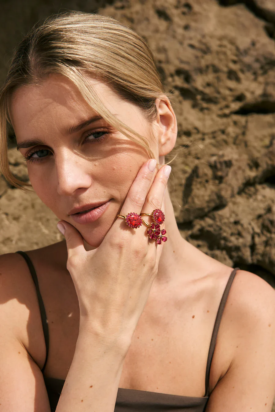 ANILLO RAFAELA NARANJA ROJIZO - Imagen 3