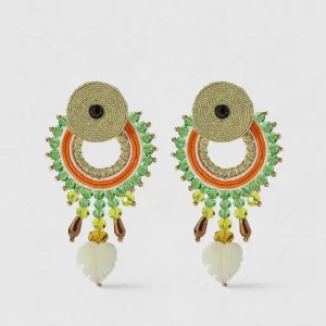 PENDIENTES LIME & TANGERINE