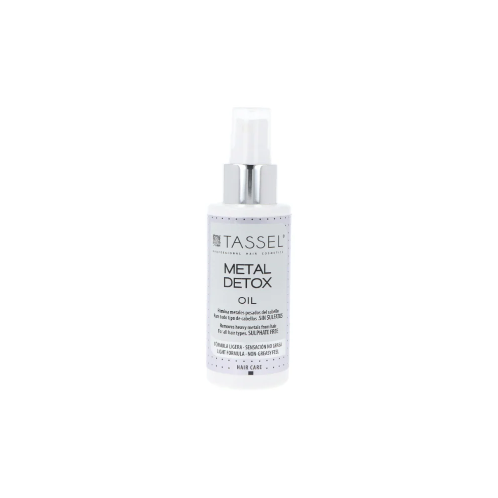 Metal Detox Tassel Aceite 100ml | Purifica y Repara Cabello Dañado por Químicos