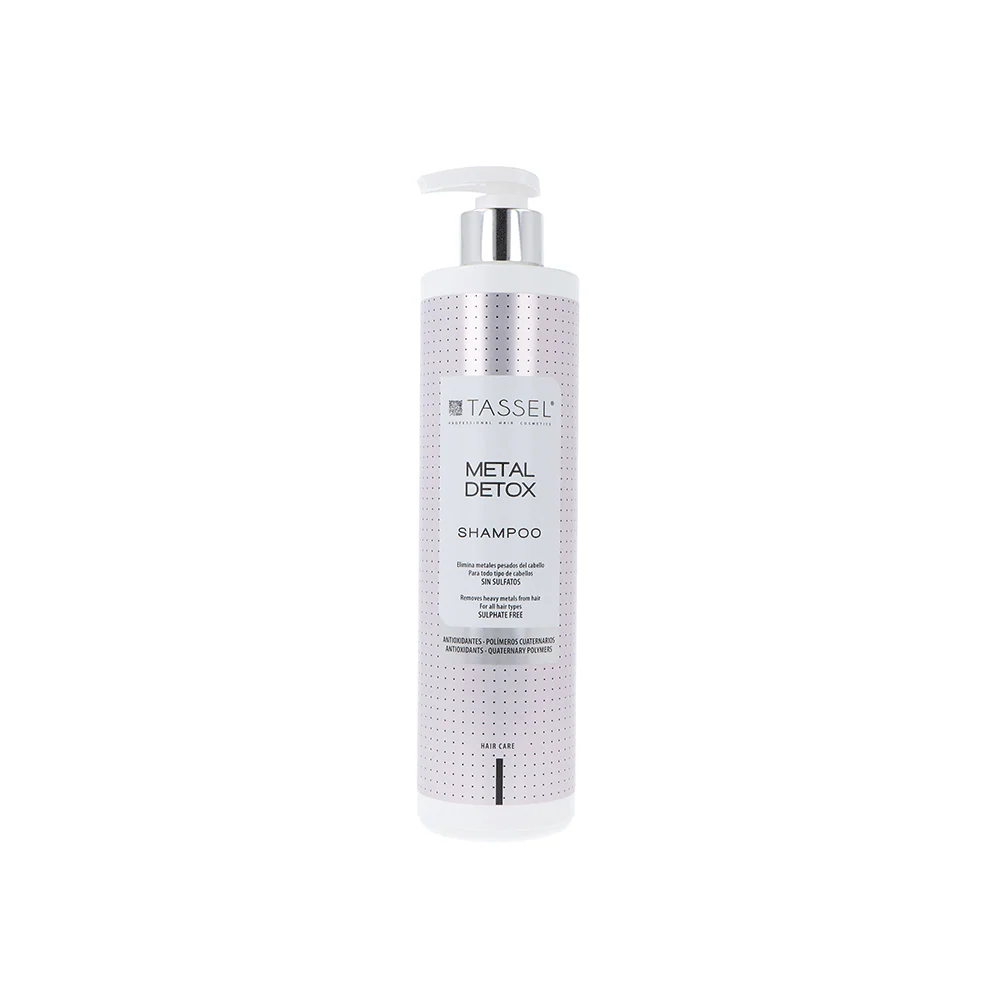 Metal Detox Tassel Champú 500ml | Purifica y Repara el Cabello Dañado por Químicos