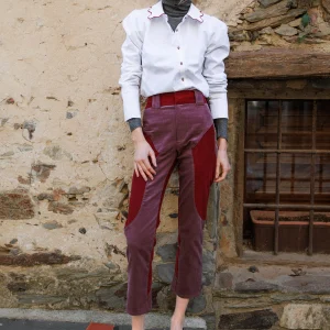 PANTALÓN STELVIO BURDEOS