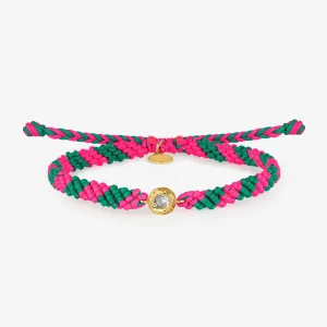 PULSERA MATILDE ROSA/VERDE